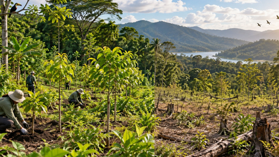 costa rica tested three ways to restore tropical forests; 20 years later, planted plots held 6.5 times more biomass than forests left to recover naturally﻿ |