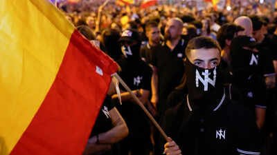 Spain Protest: Watch: Over 50,000 protesters gather in Madrid over Spain's handling of Cueta migrant crisis