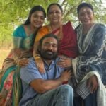 Dhanush shares adorable family picture with mother and sisters; calls them his ‘blessings’ |