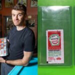 Meet Eric Thompson, the 39-year-old Texas engineer who has collected 5,000 condiment packets, including nearly 400 Taco Bell designs and a toothpaste sachet from 1950