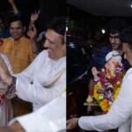 Ganesh Visarjan throwback: When Govinda, Ssunita Ahuja danced together; Yashvrdhan performed aarti; family chanted 'Ganpati Bappa Morya' | Hindi Movie News