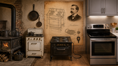 In 1896, William Hadaway patented an electric stove, helping transform cooking from wood, coal and gas to modern electric appliances |