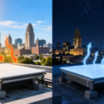 In 2019, Buffalo scientists developed a low-cost urban cooling system to reduce AC loads; tests showed 6°C cooling by day and 11°C at night |