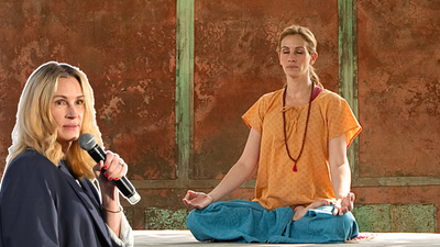 Julia Roberts became fascinated with Hinduism after seeing a photograph of an Indian saint: "I was so drawn to the picture..." |