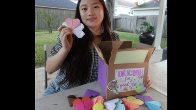 Environmental Stewardship: Meet Vivian Liu, the 17-year-old who turned origami into a global kindness movement with 7,500 volunteers across 50 countries |
