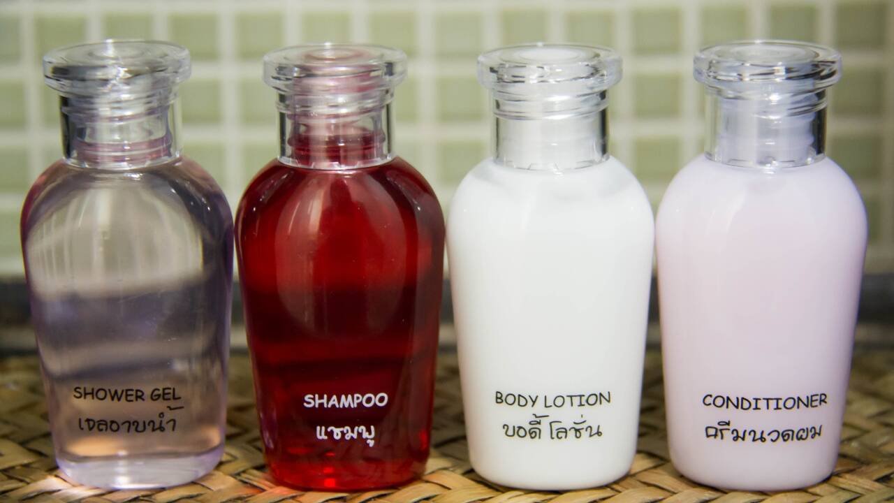 Why are hotel shampoo, soap, and lotion bottles always so tiny? Here’s the real reason