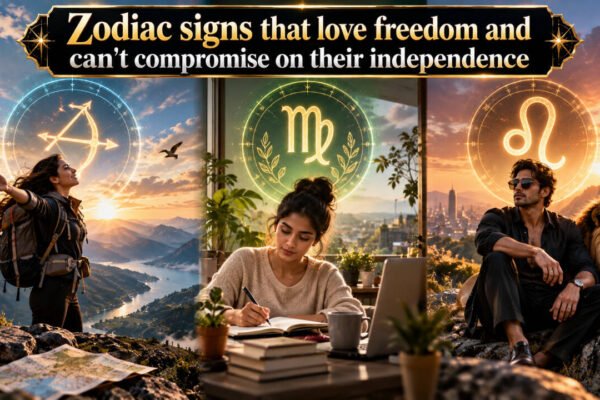 Zodiac signs that love freedom and can't compromise on their independence