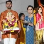 Ranbir Kapoor, Alia Bhatt, Neetu Kapoor perform Ganpati Visarjan, hide Raha's face while posing for the paparazzi, chant 'Ganpati Bappa Morya' - PICS inside |