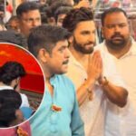Ranveer Singh seeks Lord Ganesha's blessings at Lalbaugcha Raja as he gears up to become a father again - watch videos |