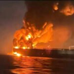 Ukraine strikes Russian oil refinery, passenger train in overnight drone attacks; 2 dead