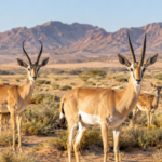 Saudi Arabia released 313 desert gazelles; 20 years later, both species had established in a vast protected desert
