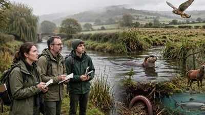 Scientists asked volunteers to live like earthworms, otters and kestrels for weeks; the strange experiment changed how they saw human landscapes |