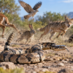 Scientists built a 3D-printed robotic rattlesnake and tested it on 38 animal species, finding its rattle triggered stronger fear responses |