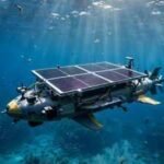 Scientists develop underwater solar cells that work 10 metres below the ocean surface and power robots |