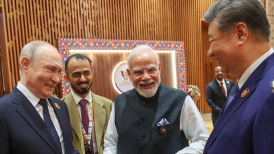 Who is the young man behind PM Modi, Putin and Xi Jinping in viral BRICS photo? Meet IFS officer Sidharth Babu