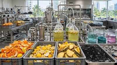 Singapore researchers use lemon, orange and pineapple peels to recycle old batteries and recover metals for new lithium-ion batteries |