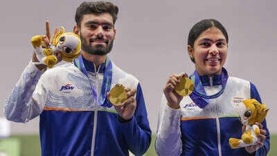 Asian Games: India win six medals, including shooting gold, as Baranica makes pole vault history | Asian Games 2026 News