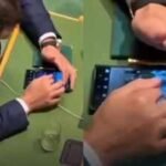 Watch: Syrian President Ahmed al-Sharaa caught scrolling Instagram Reels during Erdogan’s UN speech
