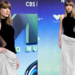 Taylor Swift finally delivers a red-carpet ‘serve’: Her black and silver VMAs gown has fans saying ‘That’s how you do it’ |