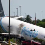 Amazon cargo jet pilots tried to abort unstable landing before plane overran Miami runway