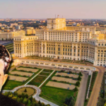 In 1984, Romanian dictator  ordered the construction of a giant palace in Bucharest demolishing 10,000 homes; today, the Palace of the Parliament stands as the world’s heaviest building that is slowly sinking every year