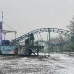 A Pennsylvania grandfather built a backyard amusement park with a 105-foot waterslide, go-kart track and vintage carousel; his $24,700 roller coaster then triggered a zoning fight