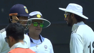 Watch: Tilak Varma’s intense exchange with Vaibhav Sooryavanshi in Duleep Trophy final | Cricket News