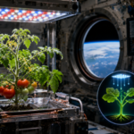 Tomato plants grown in space switched thousands of genes; Nasa study reveals how light helps replace gravity as a growth signal |