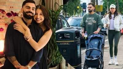 Virat Kohli and Anushka Sharma spotted on day out in London with son Akaay - PICS |