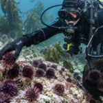 Volunteers removed nearly 100,000 sea urchins in Norway; the underwater deserts are now turning into forests with fish nurseries returning |
