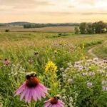 Wisconsin restored former farmland into prairie; researchers found more bumblebees and rare species only at the restored sites﻿ |