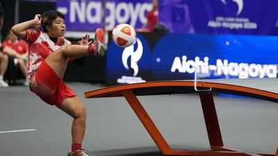 Asian Games: India's Quimcy Dsouza reaches Teqball semis, one win away from historic medal; mixed doubles pair eyes bronze | Asian Games 2026 News