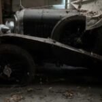 A British explorer filming an abandoned barn found a rare 1928 Bentley 4.5 Litre Sports Tourer, one of 148 four-seat Vanden Plas examples; it could be worth seven figures, but its identity remains unverified