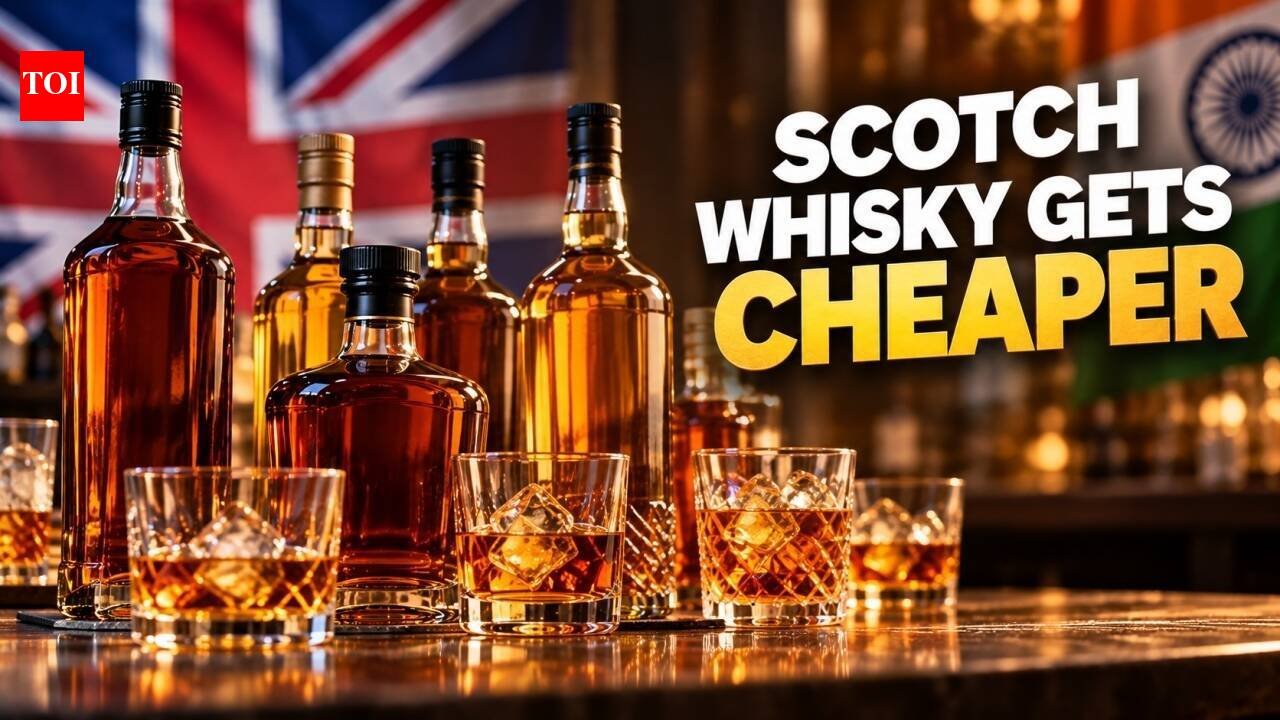 Scotch whisky gets cheaper in India after UK trade pact: Johnnie Walker Black Label prices falls to Rs 3,800 from Rs 4,250, J&B to Rs 1,700 from Rs 2,300 as tariff drops from 150% to 75%
