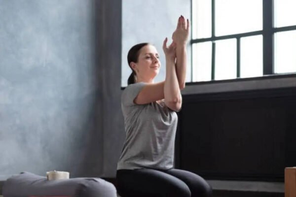 Why Garudasana arms can feel surprisingly intense
