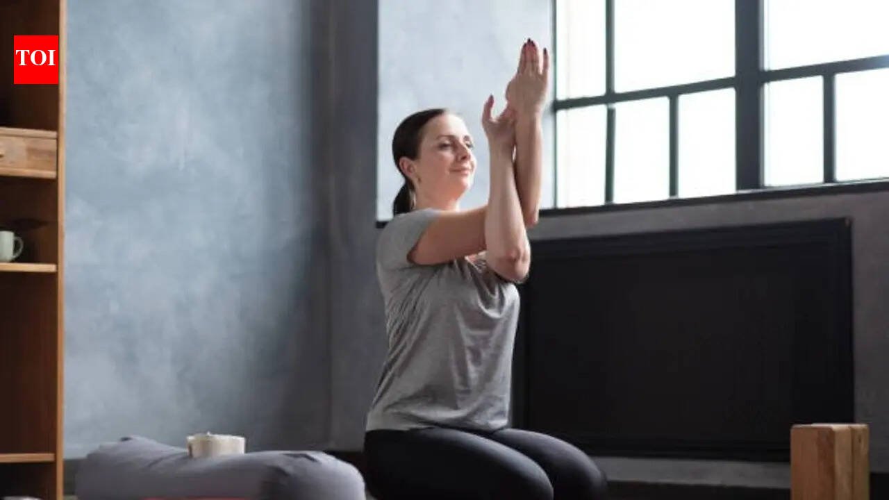 Why Garudasana arms can feel surprisingly intense