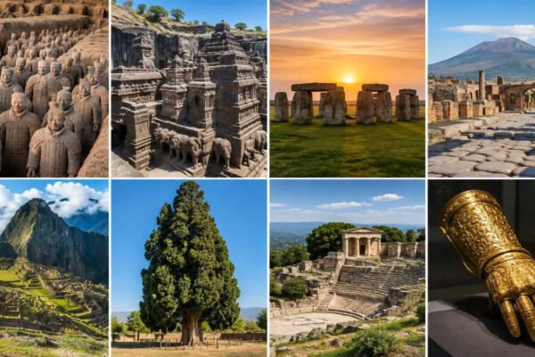 8 ancient archaeological wonders that still exist today and reveal how people lived thousands of years ago