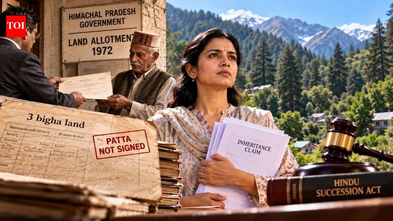 Father got 3 bigha of land from Himachal government, but patta was never signed; why HC allowed married daughter's inheritance appeal & what role Hindu Succession Act plays