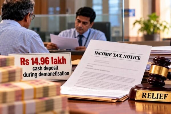 He deposited Rs 14.96 lakh cash during demonetisation; landlord faced unexplained money tax notice under Section 69A, but ITAT Bangalore deletes addition on account of rental income