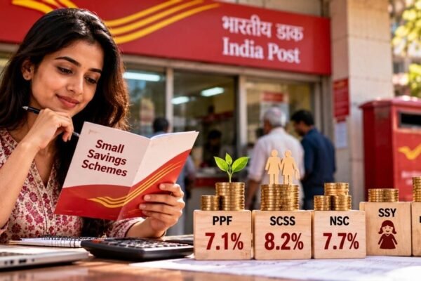 PPF at 7.1%, SCSS 8.2%, NSC 7.7%: Check small savings interest rates for October-December 2026 and what investors will earn on Post Office schemes like SSY, time deposits