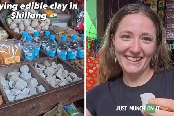 ‘I'm going to munch on clay’: Foreigner tries Shillong's unusual edible snack, says ‘It's not for me’