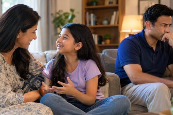 Psychology says children who tell one parent everything but hide things from the other may not always be about who they feel closer to