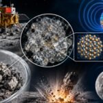 Chang’e-6 soil from the Moon’s far side contained a form of metallic iron never seen before in natural lunar samples; trapped in tiny impact-glass grains, it may preserve a record of the Moon’s lost magnetic field