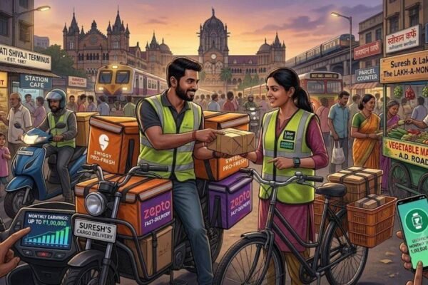 “When a woman starts earning, the impact ripples through...”: Gig worker couple earns up to ₹1 lakh a month, enrolls child in school ‘with ₹1.5 lakh annual fees’