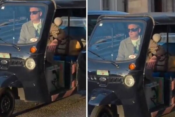 ‘It’s a Mahindra one, it’s ours’: Anand Mahindra spots rickshaw in London, social media reacts to unusual sight |