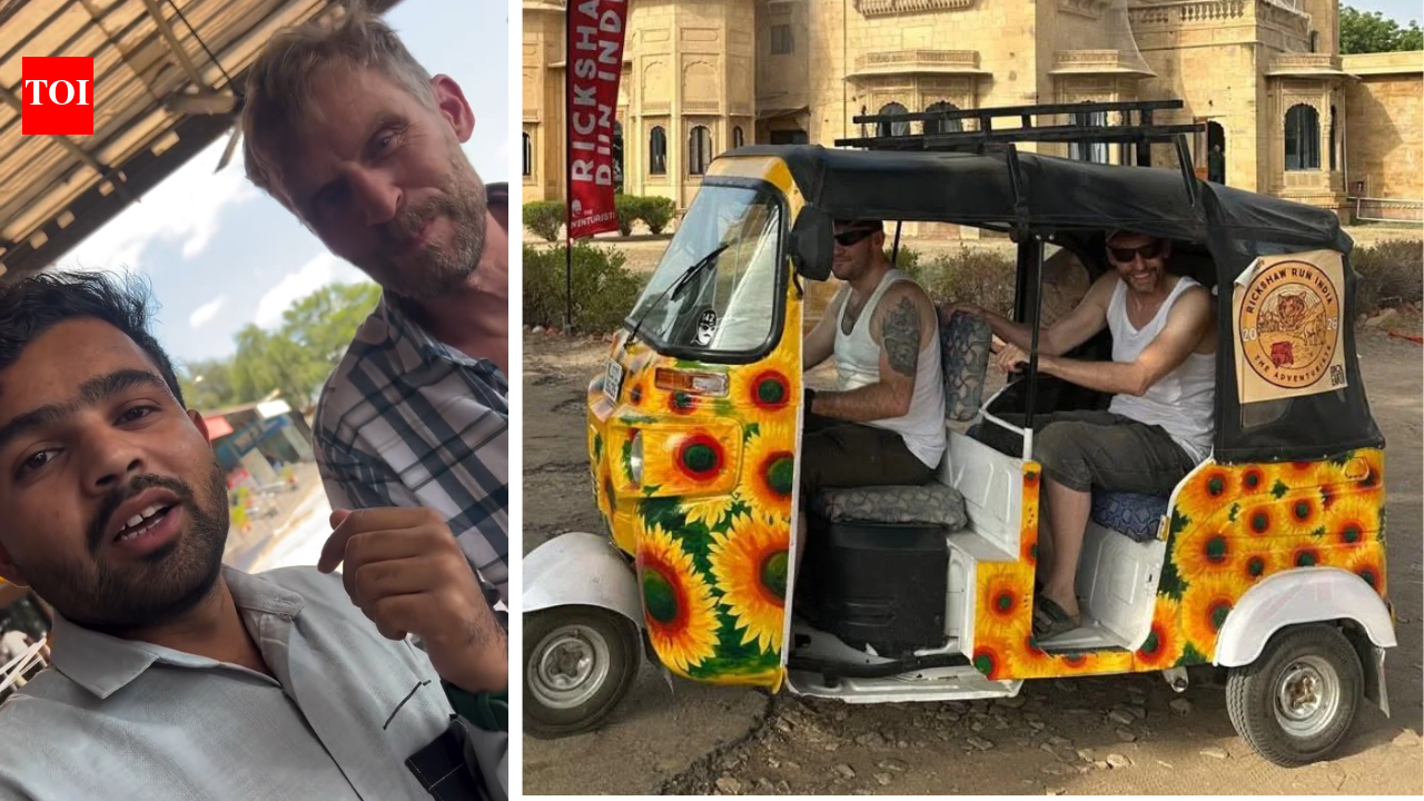 “Do you expect this from any Indian politician?”: Norwegian mayor spotted travelling across India in an auto-rickshaw; video viral