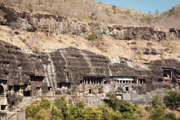These ancient Indian caves are home to temples, giant sculptures and stories from the past