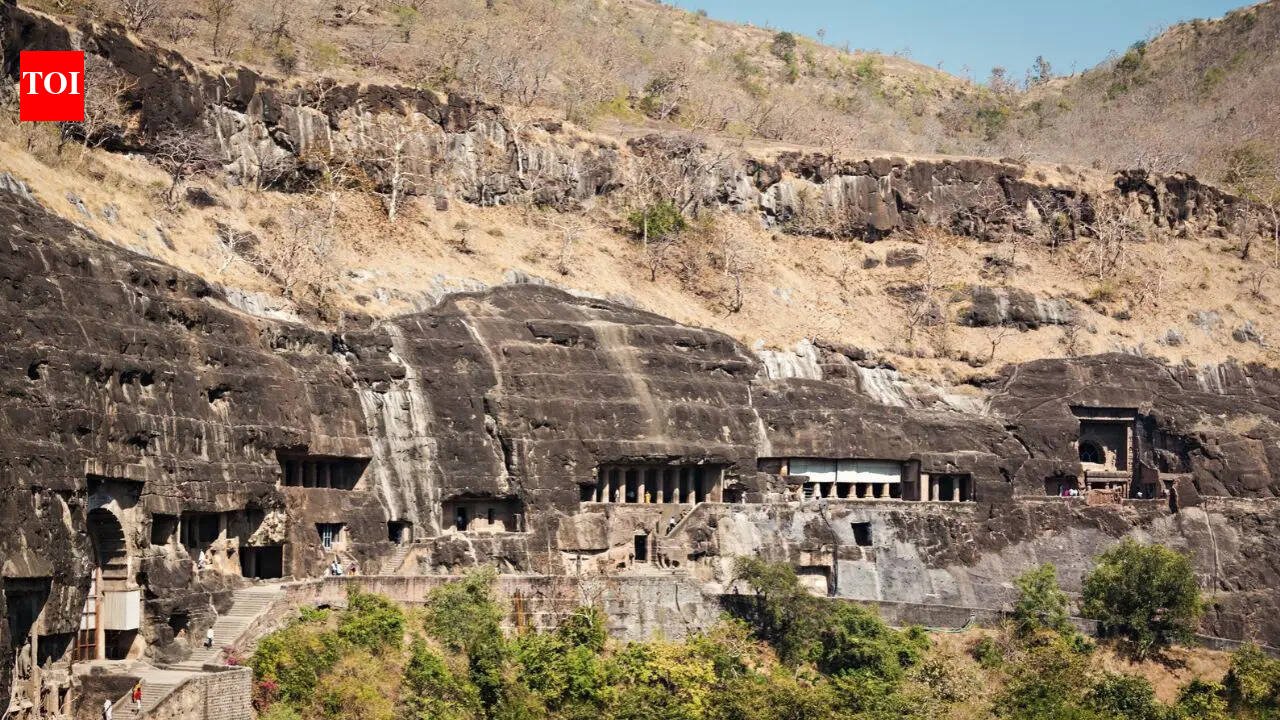 These ancient Indian caves are home to temples, giant sculptures and stories from the past