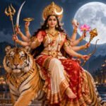 Chandraghanta's ten hands: What the goddess carries on Tritiya in Sharad Navratri 2026