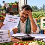 Farmer sold fruits and vegetables at APMC, deposited cash in bank account, but faced notice for unexplained large deposits; ITAT Bangalore gives relief, accepts land records and sale bills as proof